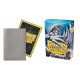 Dragon Shield - Matte Silver - Small/jap. Size - 60 Sleeves