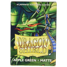 Dragon Shield - Matte Apple Green - Small/jap. Size - 60 Sleeves