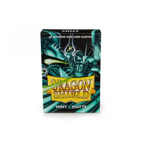Dragon Shield - Matte Mint - Small/jap. Size - 60 Sleeves