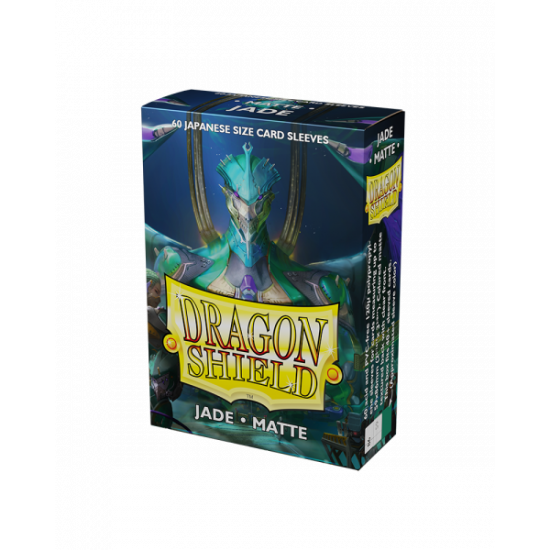 Dragon Shield - Matte Jade - Small/jap. Size - 60 Sleeves