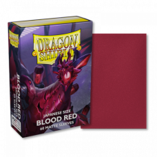 Dragon Shield - Matte Blood Red - Small/jap. Size - 60 Sleeves