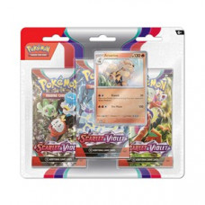 Pokemon - Karmesin und Purpur - Arkani 3-Pack Blister - Englisch