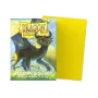 Dragonshield 100 Yellow & Silver - Matte Dual Sleeves