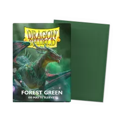 Dragonshield 100 Forest Green - Matte Sleeves
