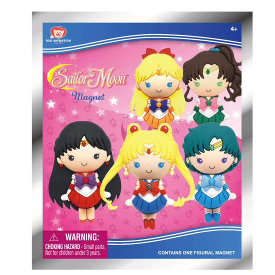 Sailor Moon Magnets In Blind Pack Display Series 1