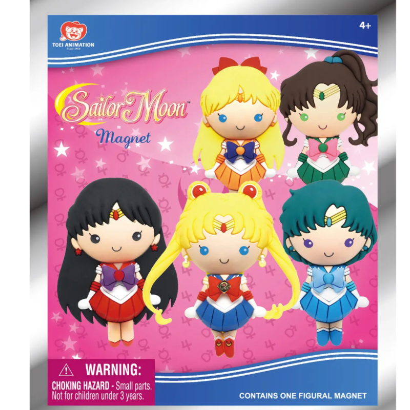 Sailor Moon Magnets In Blind Pack Display Series 1