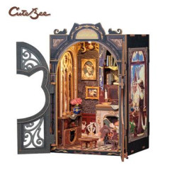 CuteBee - Book Nook - Count Cat's Study