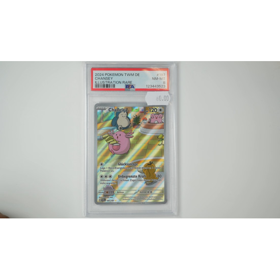 Chansey / Chaneira (TWM-187) PSA 8[DE/NM]
