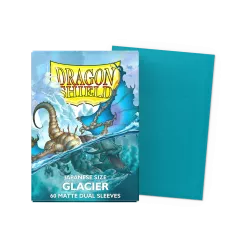 Dragonshield 60 Glacier - Matte Dual Sleeves