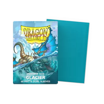 Dragonshield 60 Glacier - Matte Dual Sleeves