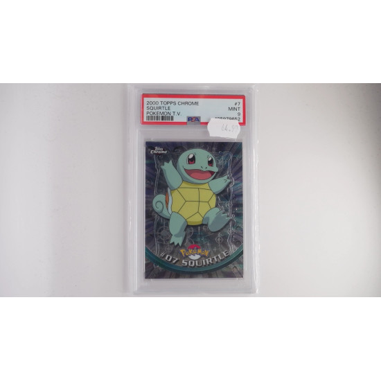Topps Chrome Squirtle (PSA)[EN/MT]