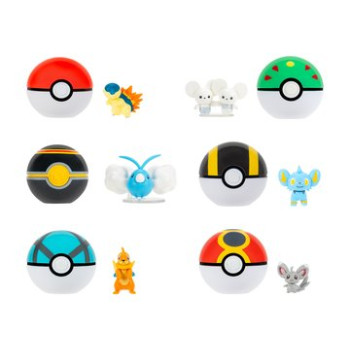 Pokémon Clip 'n' Go Minifiguren Poké Balls ver. 23 