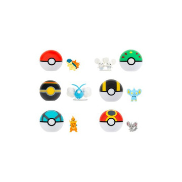 Pokémon Clip 'n' Go Minifiguren Poké Balls ver. 23 