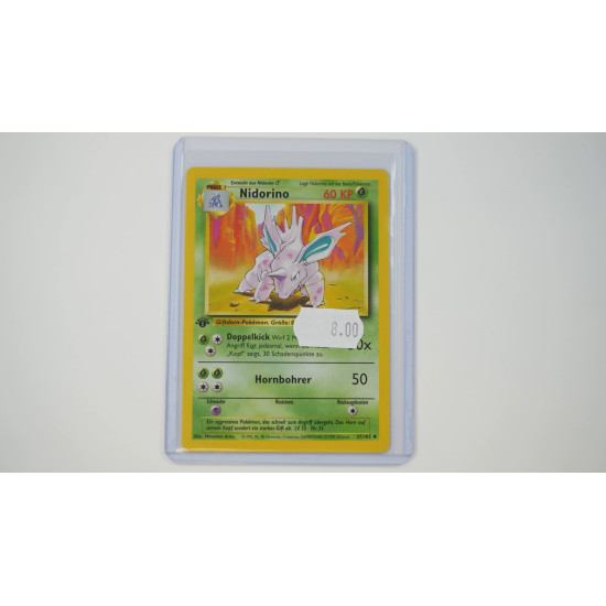 Nidorino (BS-37) 1ST EDITION[DE/NM]