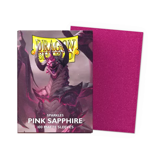 Dragonshield 100 Pink Sapphire - Matte Sleeves