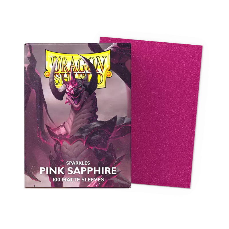 Dragonshield 100 Pink Sapphire - Matte Sleeves