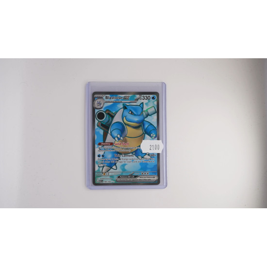 Blastoise ex / Turtok-ex (MEW-184)[EN/NM]