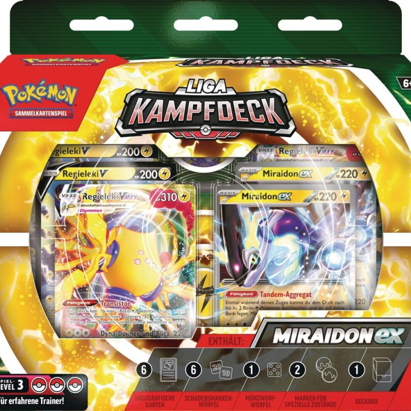Pokémon Liga Kampfdeck Miraidon Ex[DE]