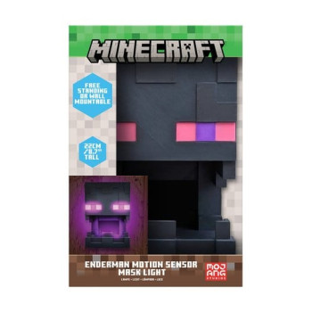 Minecraft Leuchte Enderman Mask Motion Sensor 25 cm