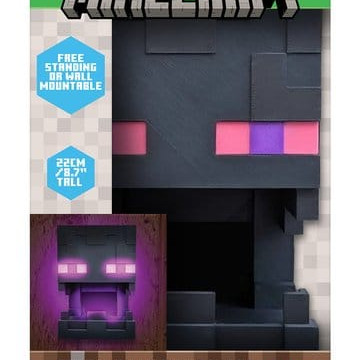 Minecraft Leuchte Enderman Mask Motion Sensor 25 cm