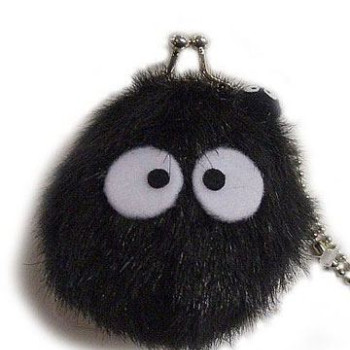Mein Nachbar Totoro Mini Plüsch-Geldbeutel Susuwatari 8 cm