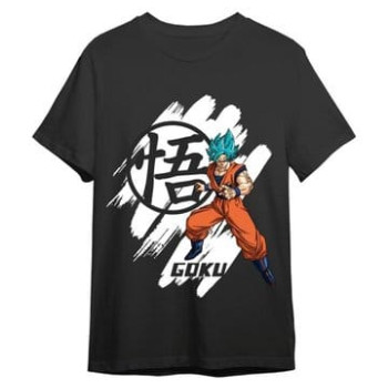 Dragon Ball Super T-Shirt Goku Super Saiyan Blue Schwarz T-Shirts Dragon Ball (M)