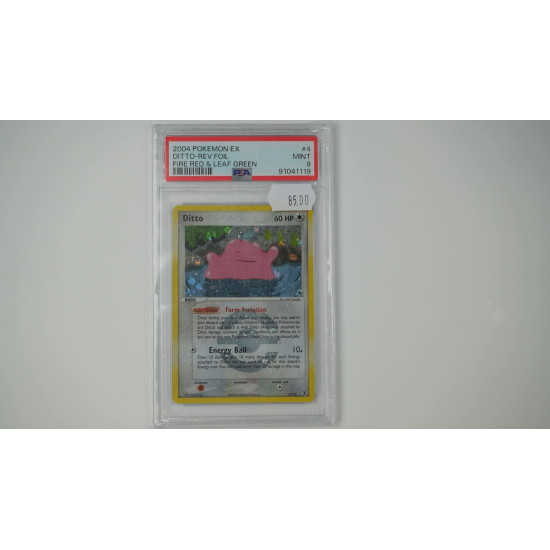 Ditto-REV. Foil .Fire Red & Leaf Green PSA 9[EN/MT]