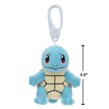Pokémon Plüschfiguren mit Clip On 10 cm