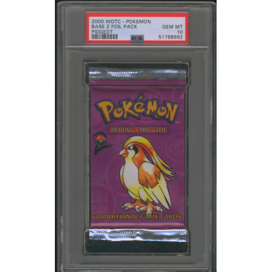 Base Set 2 Foil Pack / Pidgeot  PSA 10[EN]