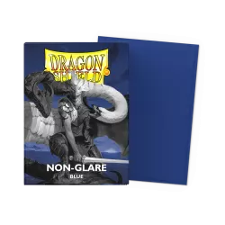 Dragonshield 100 Blue - Non-Glare - Matte Sleeves