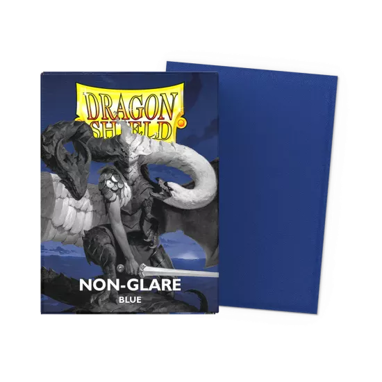 Dragonshield 100 Blue - Non-Glare - Matte Sleeves