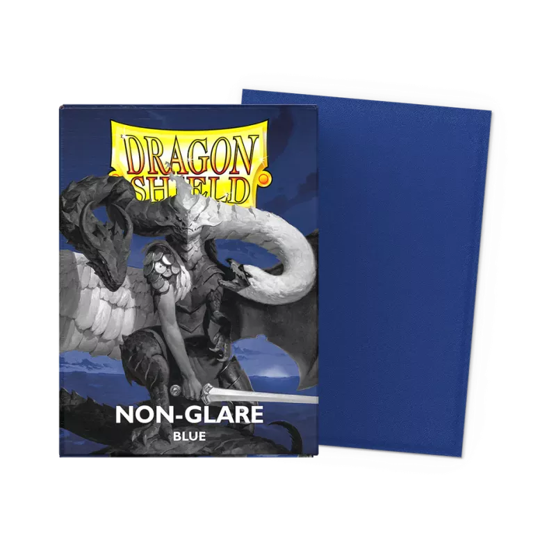 Dragonshield 100 Blue - Non-Glare - Matte Sleeves