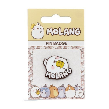 Molang Ansteck-Pin Molang & Piu Piu Logo