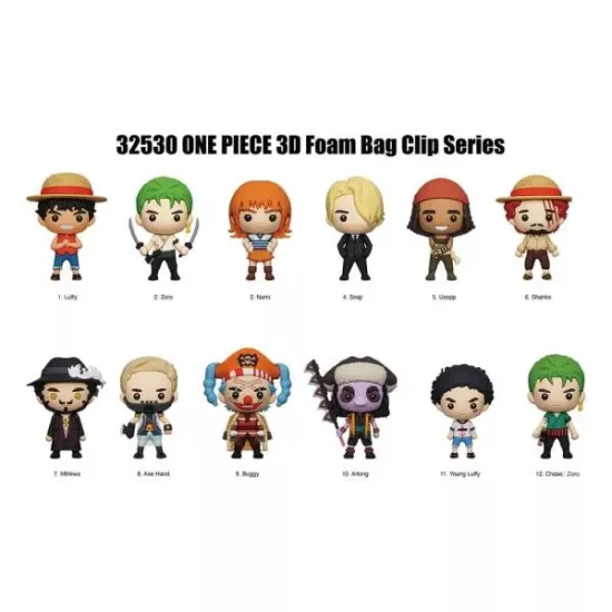 Figural Bag Clip One Piece Live Action