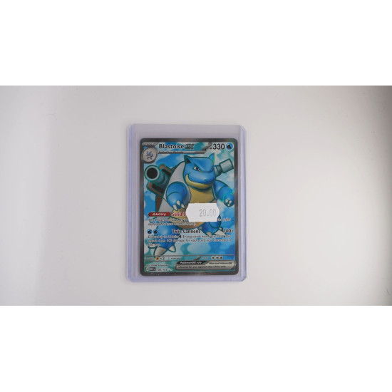 Blastoise ex / Turtok-ex (MEW-184)[EN/NM]