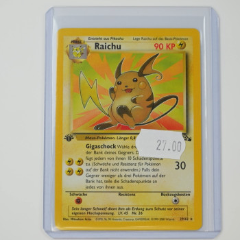 Raichu (FO-29) 1ST EDITION[DE/NM]