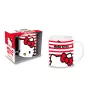 Hello Kitty Tasse mit Streifen