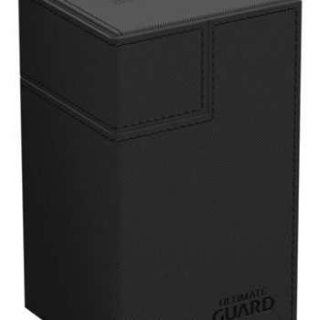 Ultimate Guard Flip`n`Tray 80+ XenoSkin Monocolor Schwarz