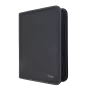4-Pocket Toploader PRO-Binder mit Reißverschluss Schwarz