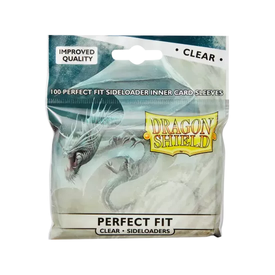 Dragonshield Clear - Sideloading Perfect Fit Sleeves Standard Size