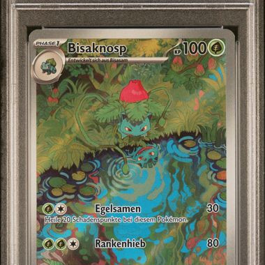 Ivysaur / Bisaknosp (MEW-167) PSA 9[DE/NM]