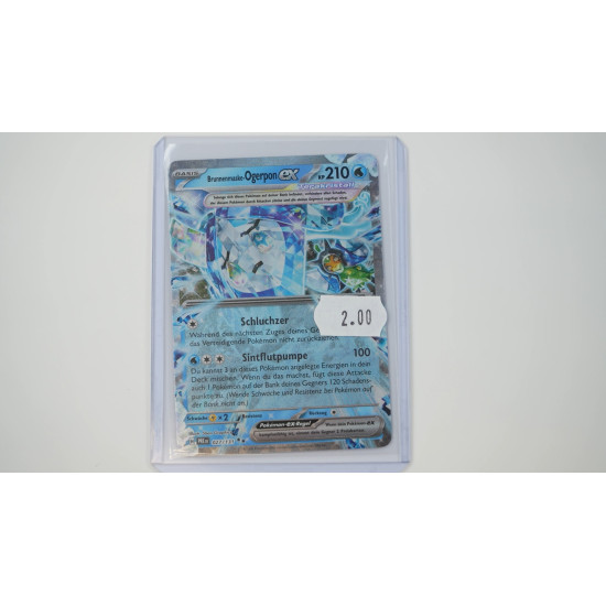 Wellspring Mask Ogerpon ex / Brunnenmaske-Ogerpon-ex (PRE-27)[DE/NM]