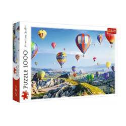 TREFL Puzzle 1000 Teile Ballons über Cappadoci Puzzle
