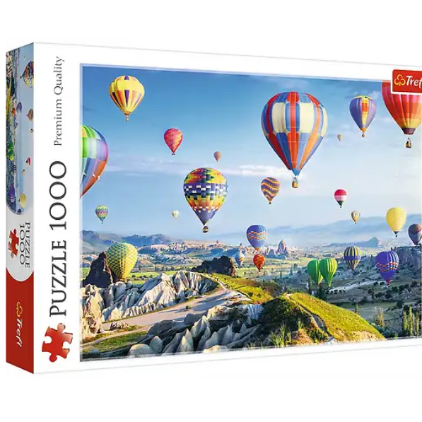 TREFL Puzzle 1000 Teile Ballons über Cappadoci Puzzle