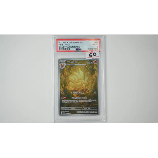 Ninetales / Vulnona (OBF-199) PSA 9[EN/MT]