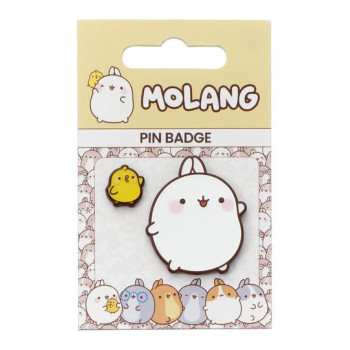 Molang Ansteck-Pin Molang & Piu Piu