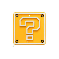 Super Mario LED Neon Wandleuchte Question Block Super Mario LED Neon Wandleuchte Question Block