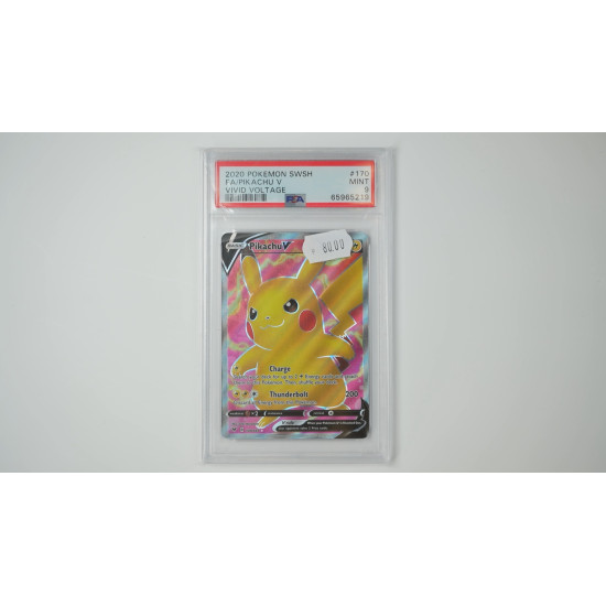 Pikachu V / Pikachu V (VIV-170) PSA[EN/MT]