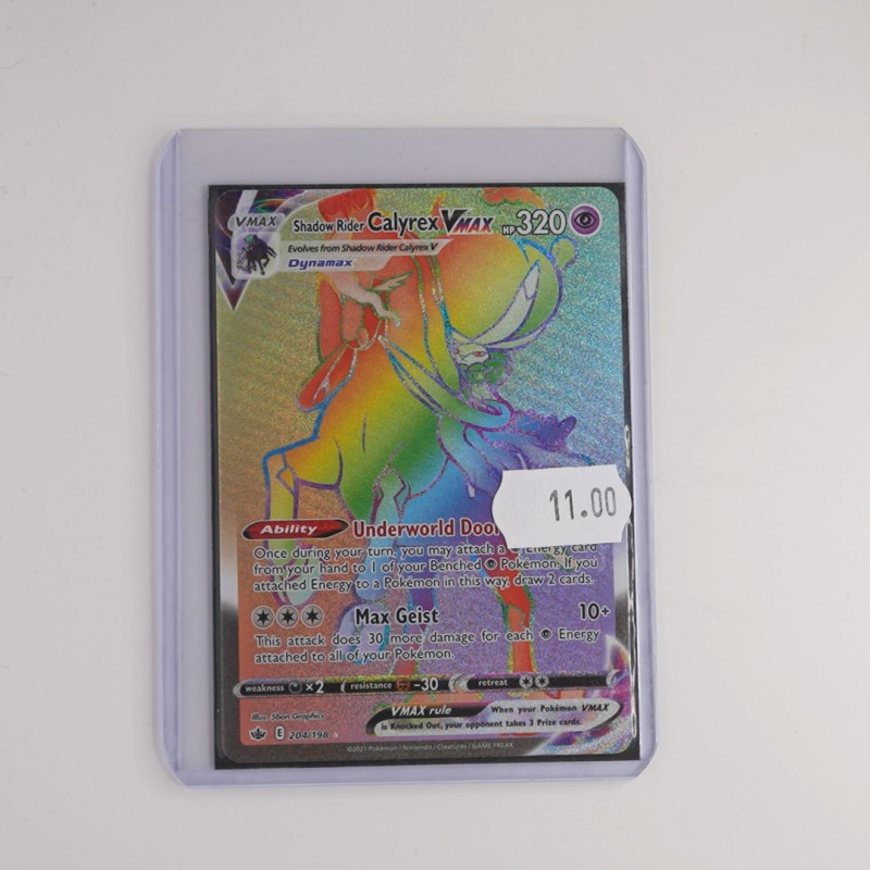 Shadow Rider Calyrex VMAX / Rappenreiter-Coronospa VMAX (CRE-204)[EN/NM]