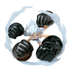 One Piece - Banpresto World Collectable Figure - Monkey D. Luffy Gear 5 (Gum-Gum Dawn Gatling) One Piece - Banpresto World Collectable Figure - Monkey D. Luffy Gear 5 (Gum-Gum Dawn Gatling)